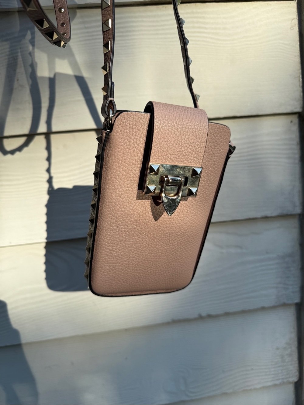 Valentino Garavani Rockstud Phone Case Bag